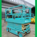 Secondhand JLG Electrik Scissor Lift 2646 - E2 Japanese Model / New CR235 Battery , Wheel , Battery type