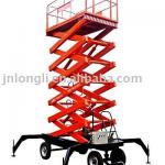 Mobile hydraulic high raised lifting table