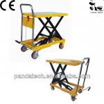 CE hydraulic hand scissor lift table platform scissor lift truck lift platform manfacturer Panda Tech