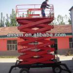 500kg movable hydraulic lifting platform for oil