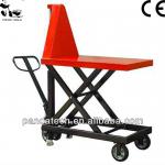 CE hydraulic hand scissor lift table/scissor platform pallet trucks Ningbo Panda Tech