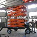 300kg hydraulic scissor man lift platform for aerial work