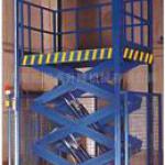 movable hydraulic sccissor lift platform