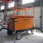 500kg movable hydraulic lift platform for electricity