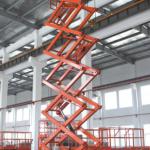 scissor lift china with Max platform height 7.4m