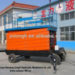 4 wheels mobile scissor lift