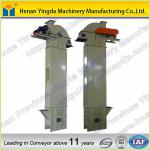 Large capacity vertical bucket elevator for coal