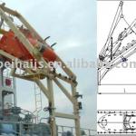 Free Fall Lifeboat Launching Appliance
