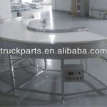 90 or 180 degree turn belt conveyor