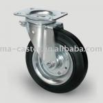 200mm swivel garbage caster with steel core