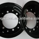 forklift wheel 5.00-12 for tire 7.00-12, industral wheel for forklift