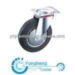 rubber heavy duty industrial caster