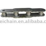 Double pitch conveyor chains