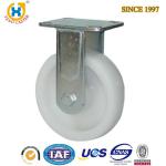 6-inch Rigid Industrial Heavy-duty Caster Wheel with White Nylon Wheel