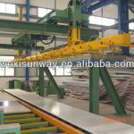 Sandwich panel sucker stacker