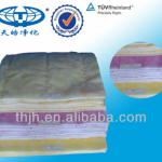 Synthetic Yellow, Orange, Pink Air Filtration Material
