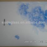 toughened back printed decorative air conditioner glass covers