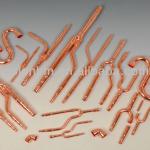 Copper disperse pipe refrigerant distribution coupling branch joint