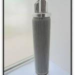 Stainless steel filter cartridge absolute