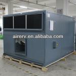 Wast heat recovery exchanger ventilation system