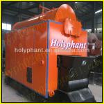 Horizontal autometic chain grate coal fired steam boiler