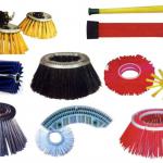 OEM plastic coated steel wire road cleaning brush for roating cleaning brush sweeper