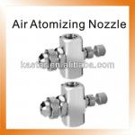 Two-fluid air nozzle/atomizing nozzle