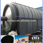 Environmental friendly machine for waste tyres refining for crude oil