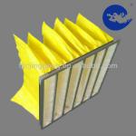 TIANJIN Medium Efficiency Synthetic Fiber Bag Filter For Industry Ventilation System