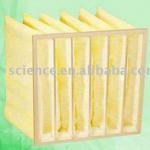 Medium efficiency air bag filter