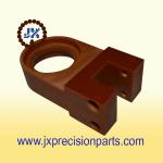 Brown POM plastic machine parts custom precision parts milling parts