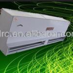 Compact construction industrial air curtains