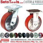 Moldon polyurethane casters wheels