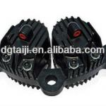 Supplying usable disc dia. 250mm air-actuated disc brakes