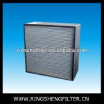 HEPA box air filter elements