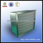 Galvanized frame hepa air filter with seperator