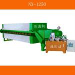 Hydraulic Filter Press for waste water treatment