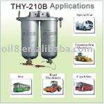 THY-210B electric-heating water fuel separators with diesel purifying function