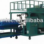 color is black used lube oil purify oil recycle machine and waste lubricant oil regenerator ZLE