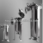 Stainless steel sanitary bag filter housing
