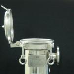 High pressure bag filter housing