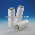 High flow pleated filter cartridge/liquid filter/water filter