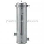 Stainless steel water filter housing