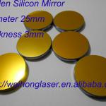 CO2 Silicon Reflector Diameter 25mm Thickness 3 mm