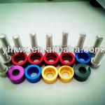 Aluminum 8mm cup washers kit header