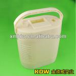 Auto battery charger white plastic container moulding