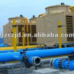 Energy saving closed-loop cooling tower