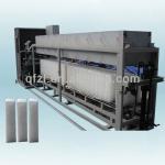Water cooled industrial block ice machine