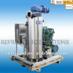 Water Cooled Seawater Slurry Ice Machine For Fish Preservation 10T