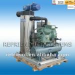 Water Cooled Seawater Slurry Ice Maker For Fish Preservation 10T